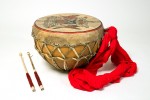 Photograph of ethnic drum from Germany